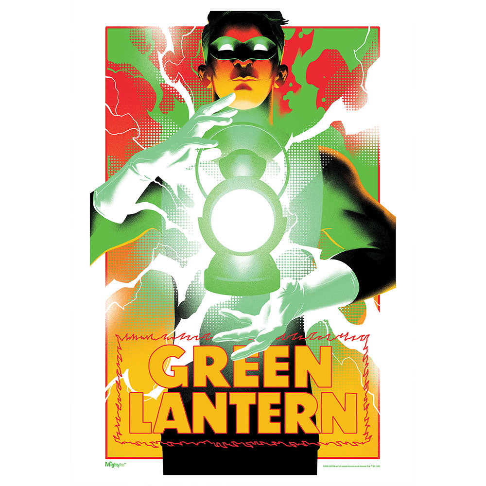 DC Comics Green Lantern (Power Battery Surge) 17 x 24 MightyPrint™ Wall Art MP17241020