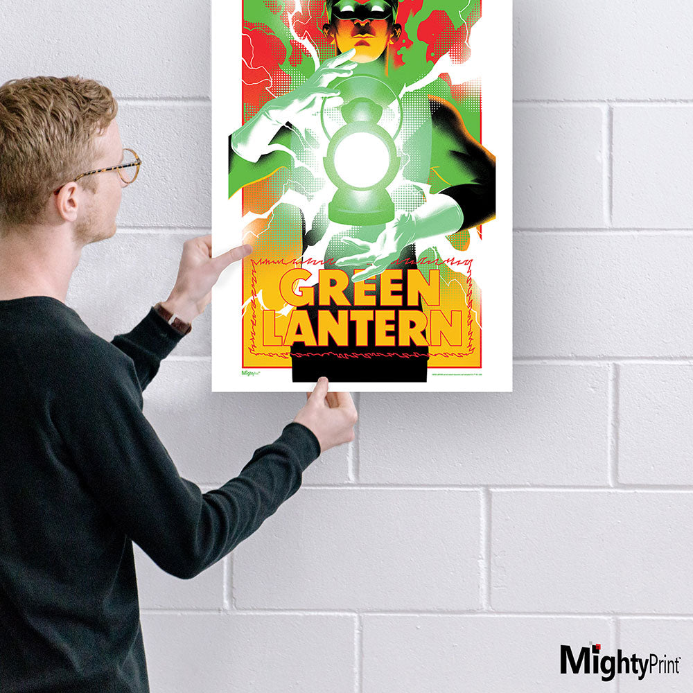 DC Comics Green Lantern (Power Battery Surge) 17 x 24 MightyPrint™ Wall Art MP17241020