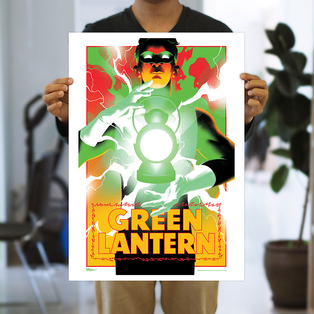 DC Comics Green Lantern (Power Battery Surge) 17 x 24 MightyPrint™ Wall Art MP17241020