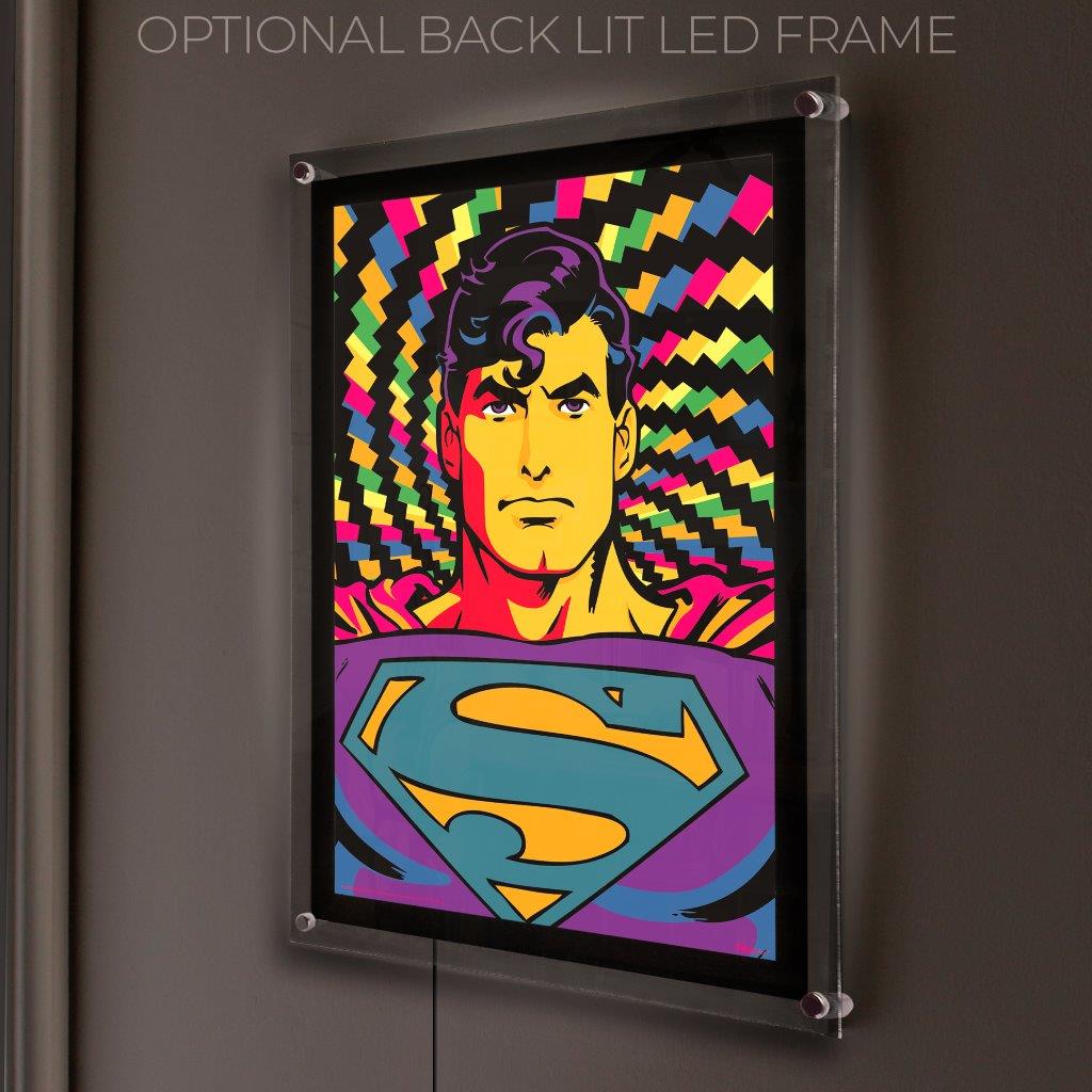 Superman (Psychedelic) MightyPrint™ Wall Art MP17241022