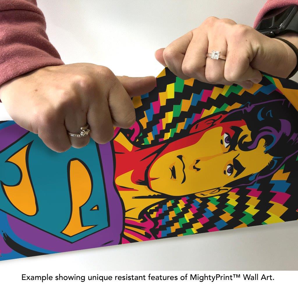 Superman (Psychedelic) MightyPrint™ Wall Art MP17241022