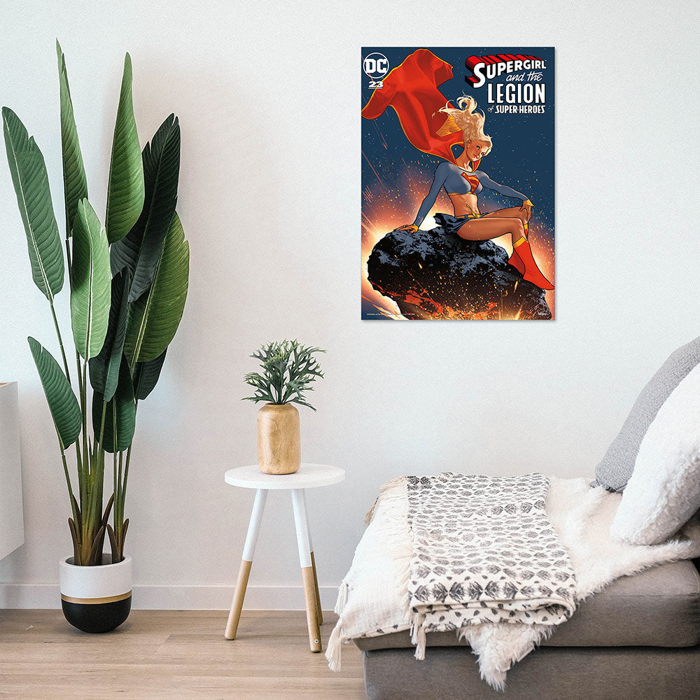 Supergirl (Cosmic Perch) MightyPrint™ Wall Art MP17241025