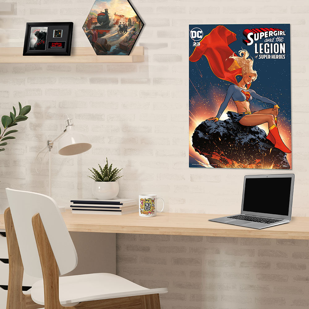 Supergirl (Cosmic Perch) MightyPrint™ Wall Art MP17241025