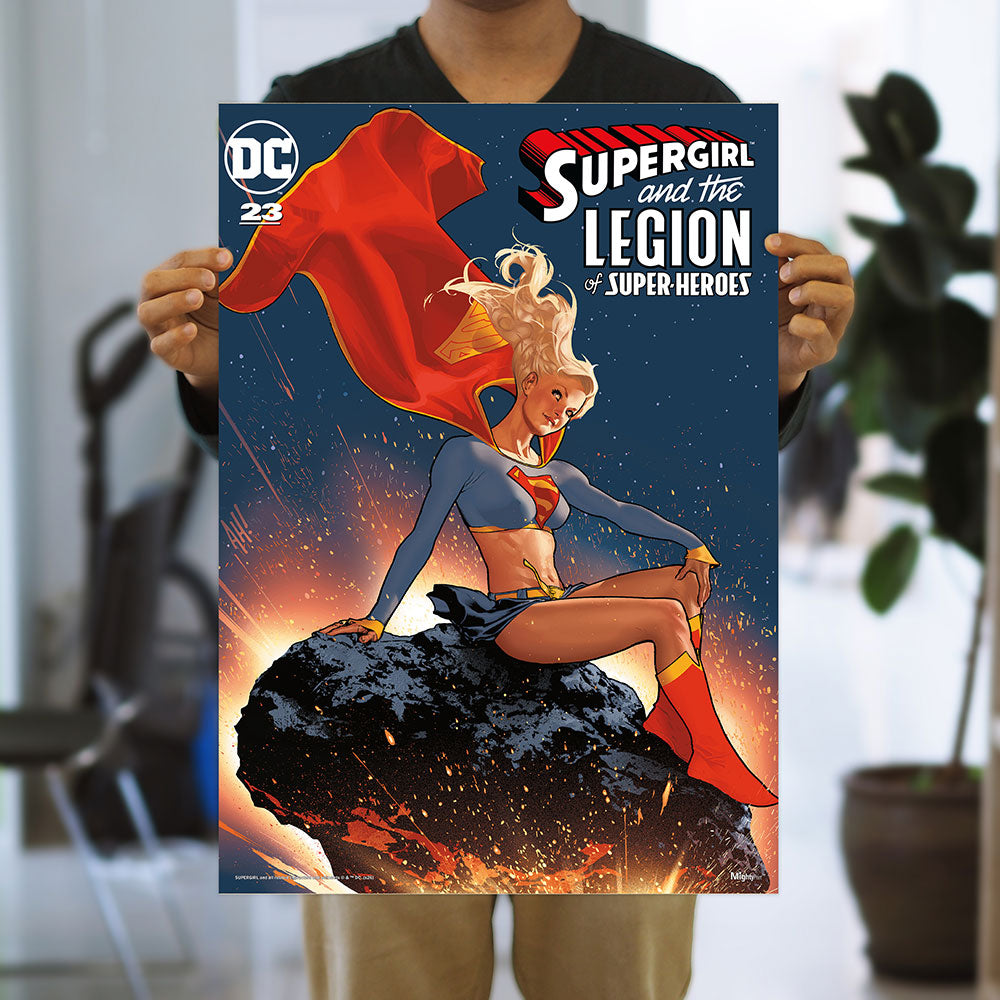 Supergirl (Cosmic Perch) MightyPrint™ Wall Art MP17241025