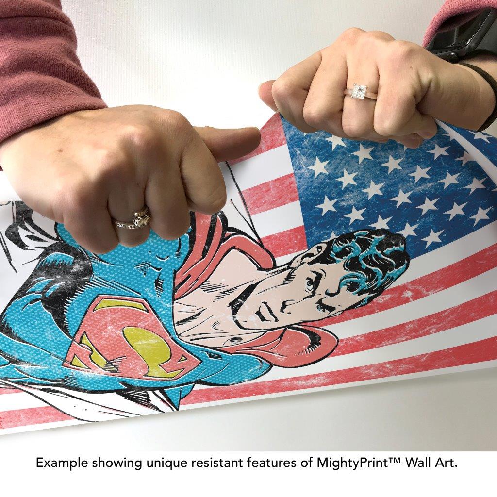 Superman (American Flag) MightyPrint™ Wall Art MP17241026