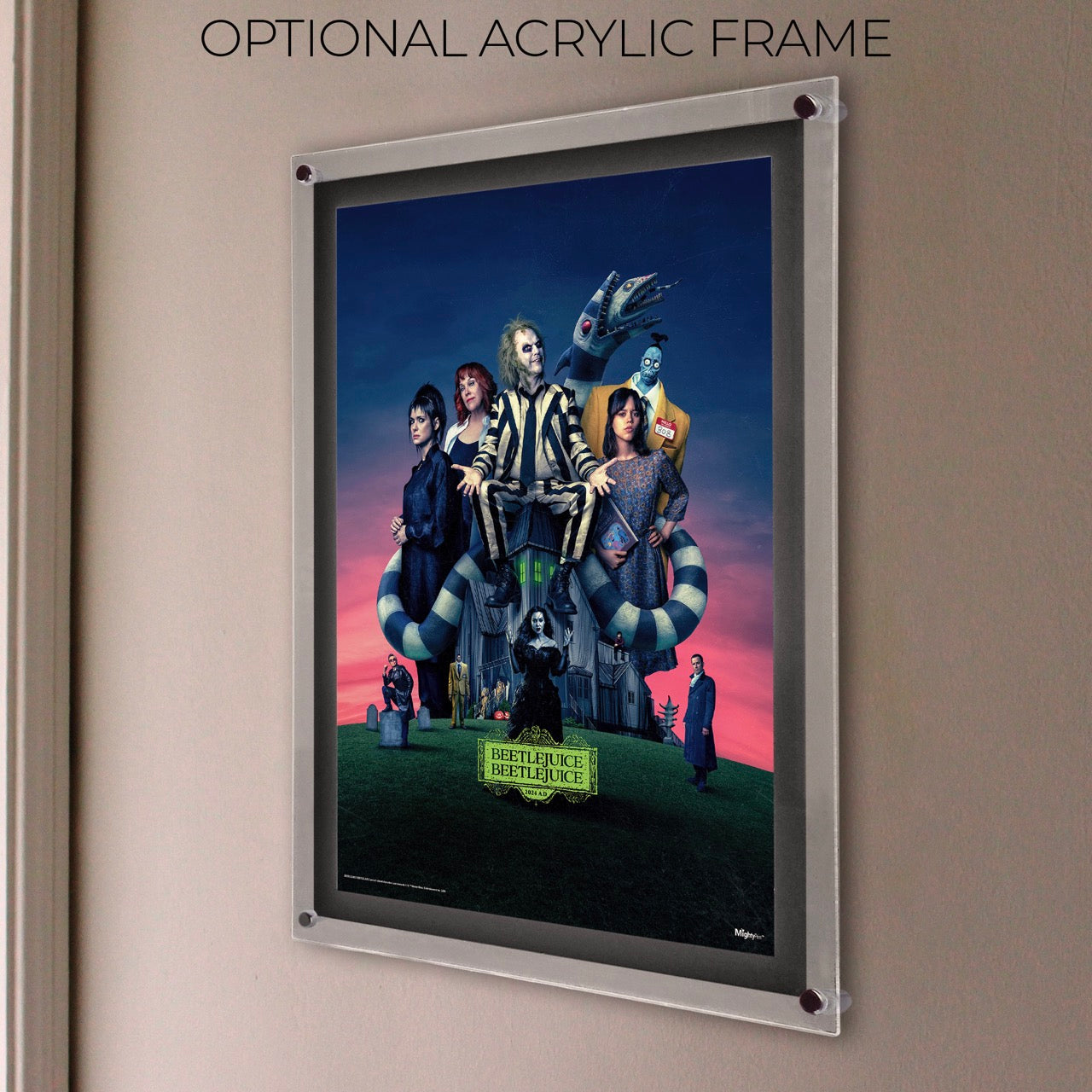 Beetlejuice Beetlejuice (Movie Poster) MightyPrint™ Wall Art MP17241027