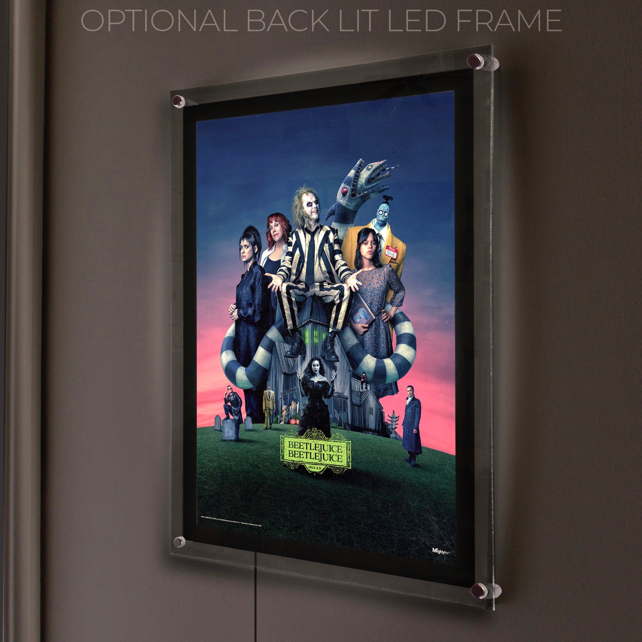 Beetlejuice Beetlejuice (Movie Poster) MightyPrint™ Wall Art MP17241027