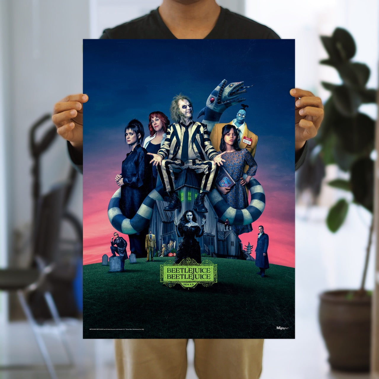 Beetlejuice Beetlejuice (Movie Poster) MightyPrint™ Wall Art MP17241027