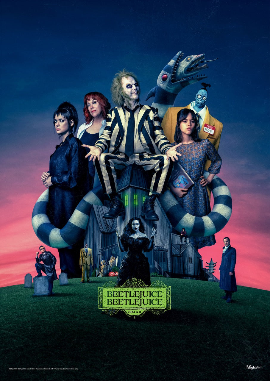 Beetlejuice Beetlejuice (Movie Poster) MightyPrint™ Wall Art MP17241027