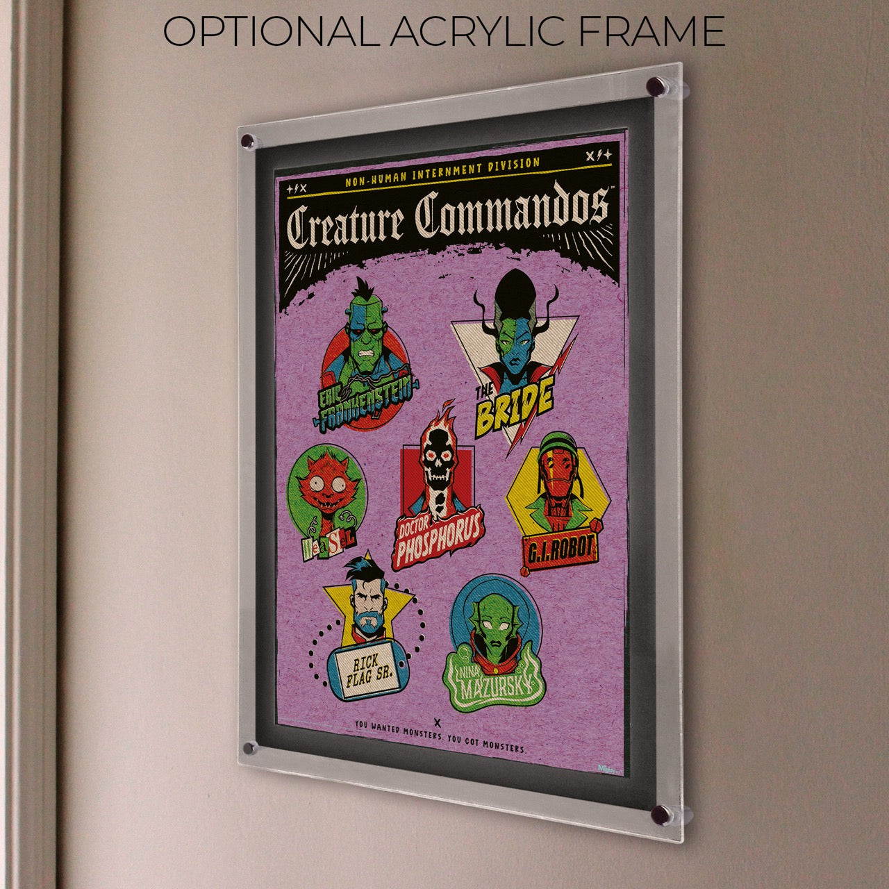 Creature Commandos (Headshots) MightyPrint™ Wall Art MP17241030