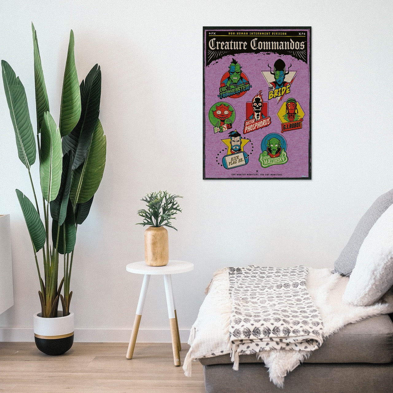 Creature Commandos (Headshots) MightyPrint™ Wall Art MP17241030