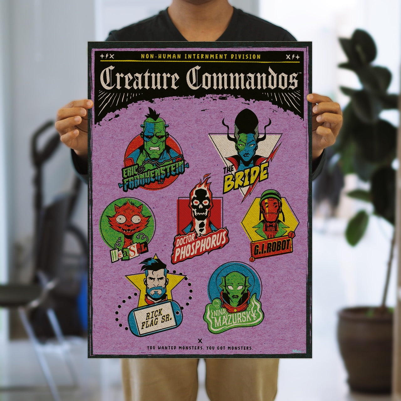 Creature Commandos (Headshots) MightyPrint™ Wall Art MP17241030