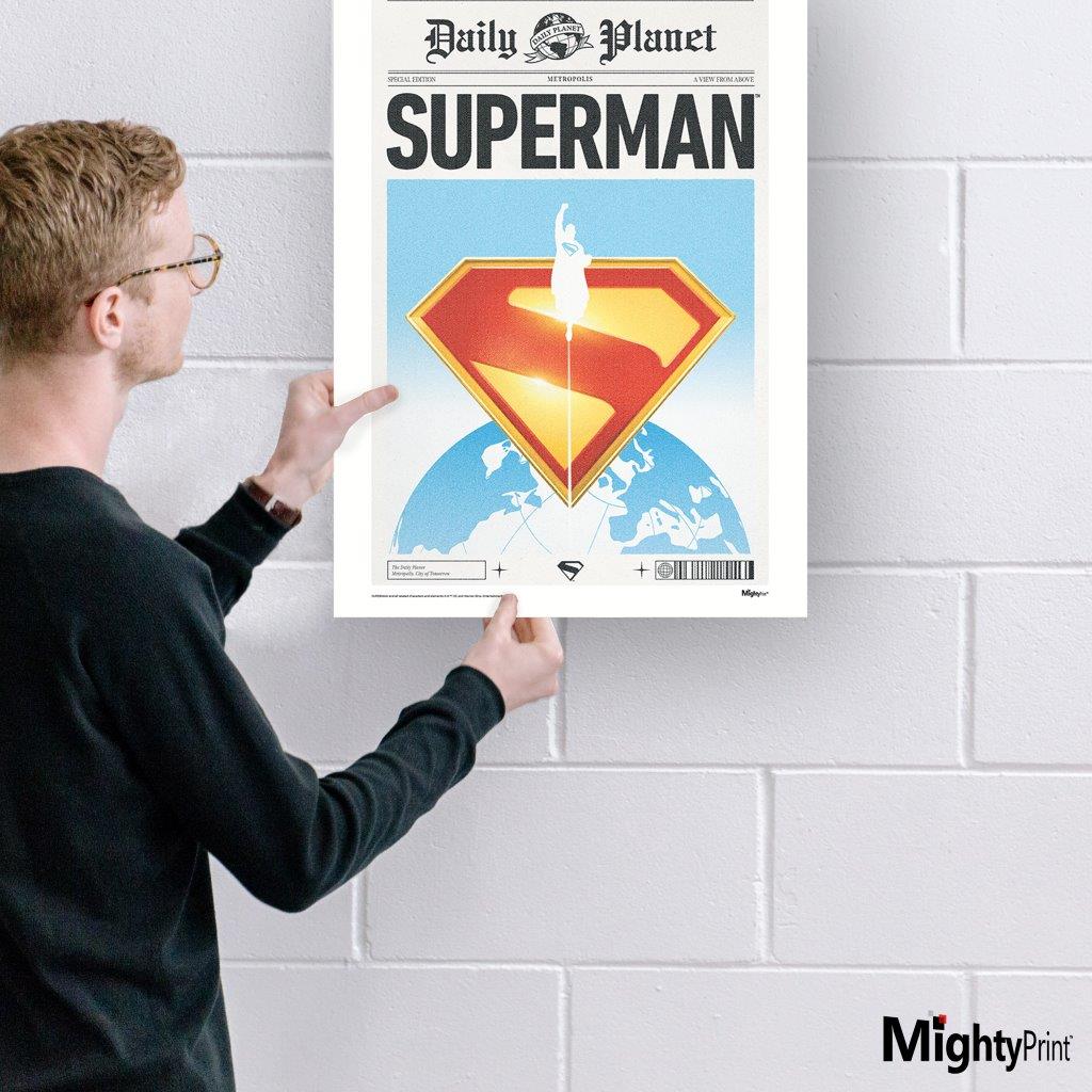 Superman (2025) (Daily Planet) MightyPrint™ Wall Art MP17241037