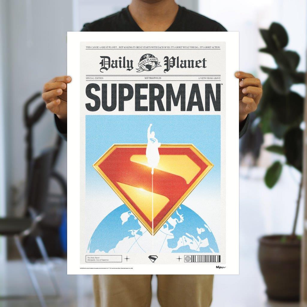 Superman (2025) (Daily Planet) MightyPrint™ Wall Art MP17241037