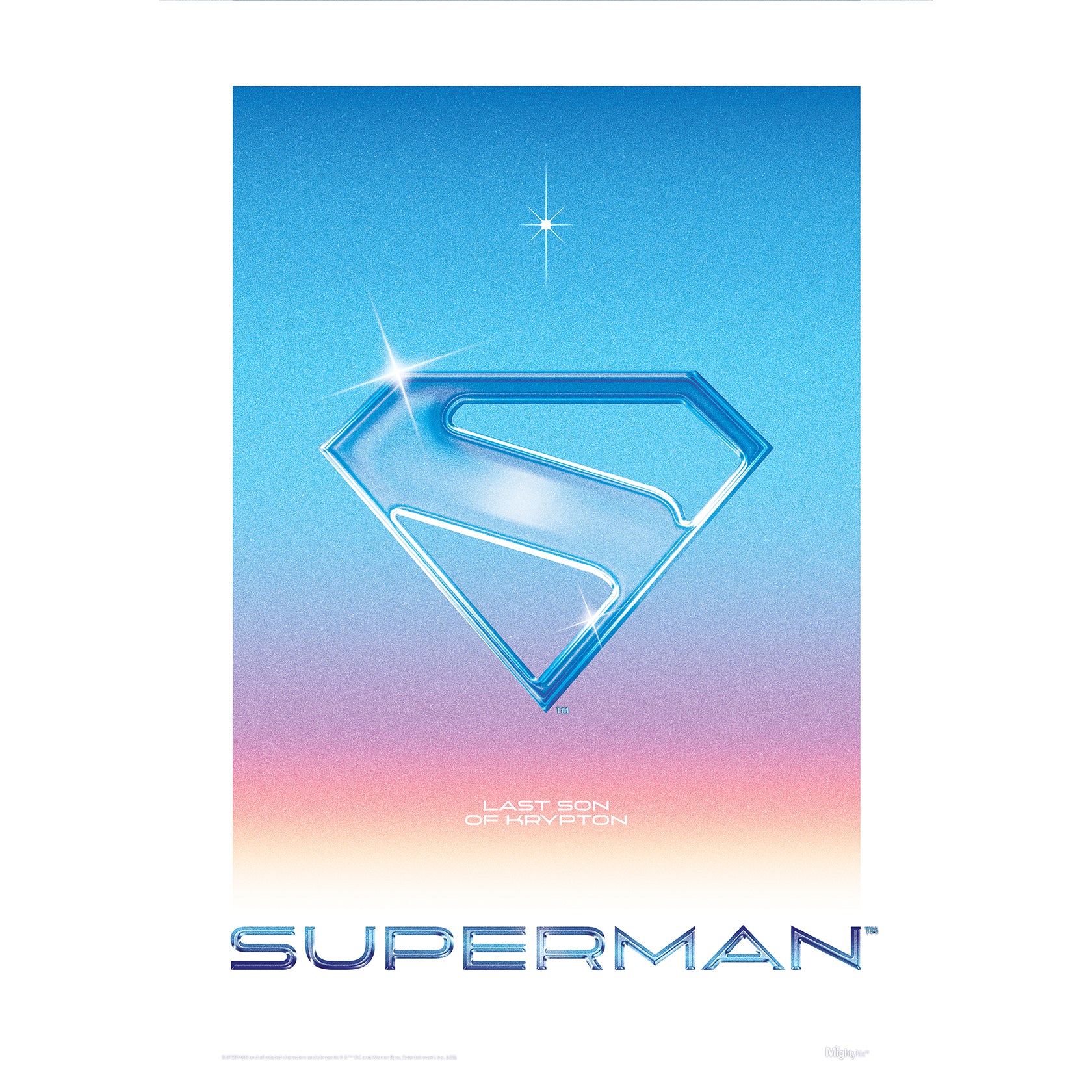 Superman (2025) (Last Son of Krypton) MightyPrint™ Wall Art MP17241038