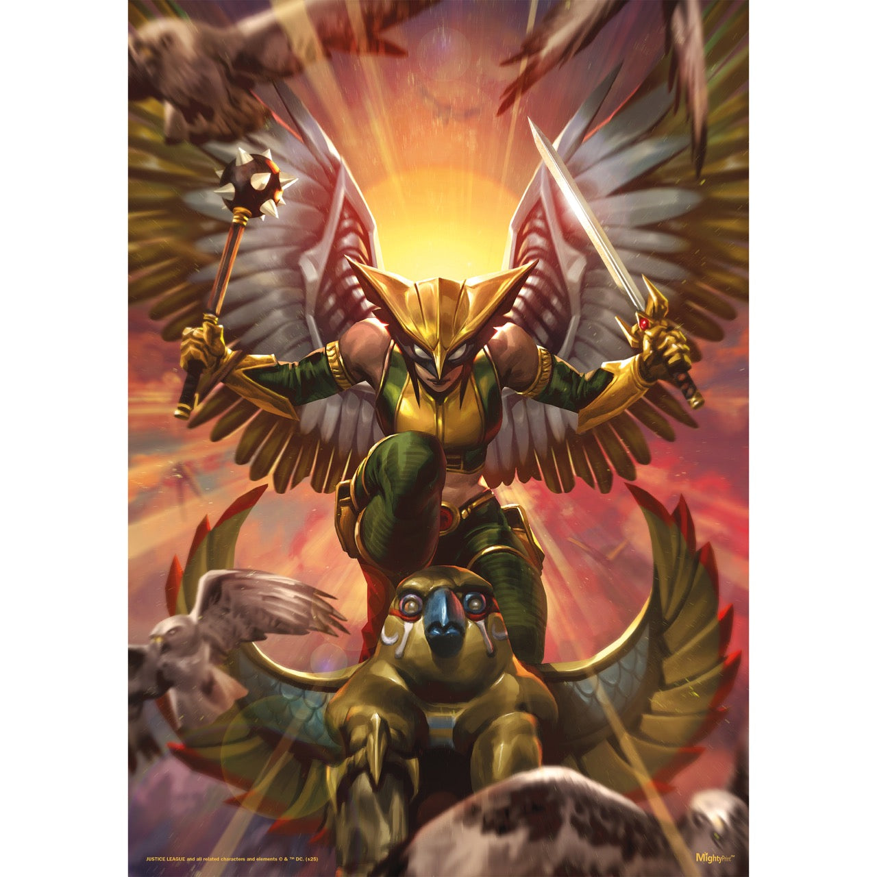 Hawkgirl (Winged Fury) MightyPrint™ Wall Art MP17241039