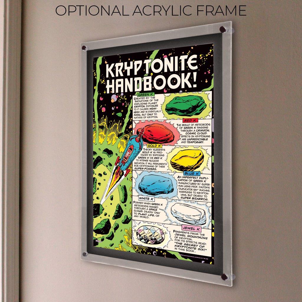Superman (Kryptonite Handbook) MightyPrint™ Wall Art MP17241043