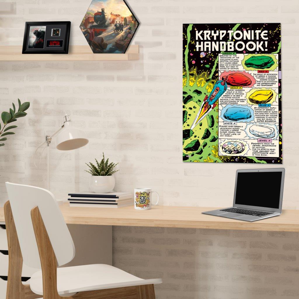 Superman (Kryptonite Handbook) MightyPrint™ Wall Art MP17241043