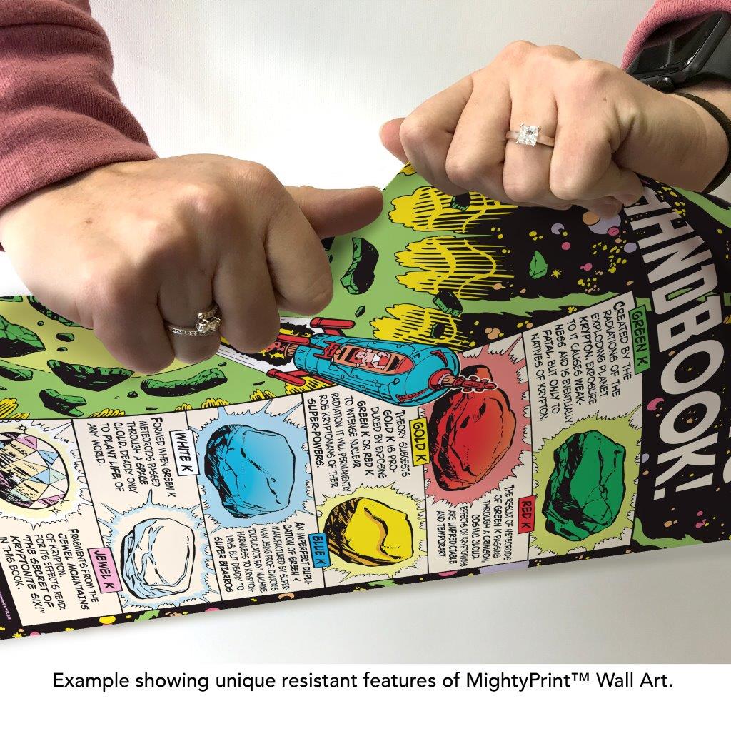 Superman (Kryptonite Handbook) MightyPrint™ Wall Art MP17241043