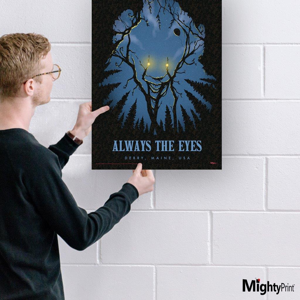 Welcome To Derry (Eyes In The Tree) MightyPrint™ Wall Art MP17241044