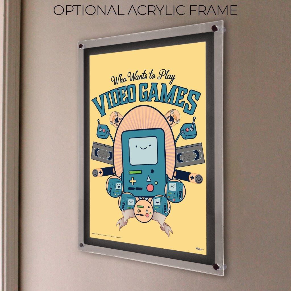 Adventure Time (BMO “Who Wants to Play Video Games”) MightyPrint™ Wall Art MP17241054