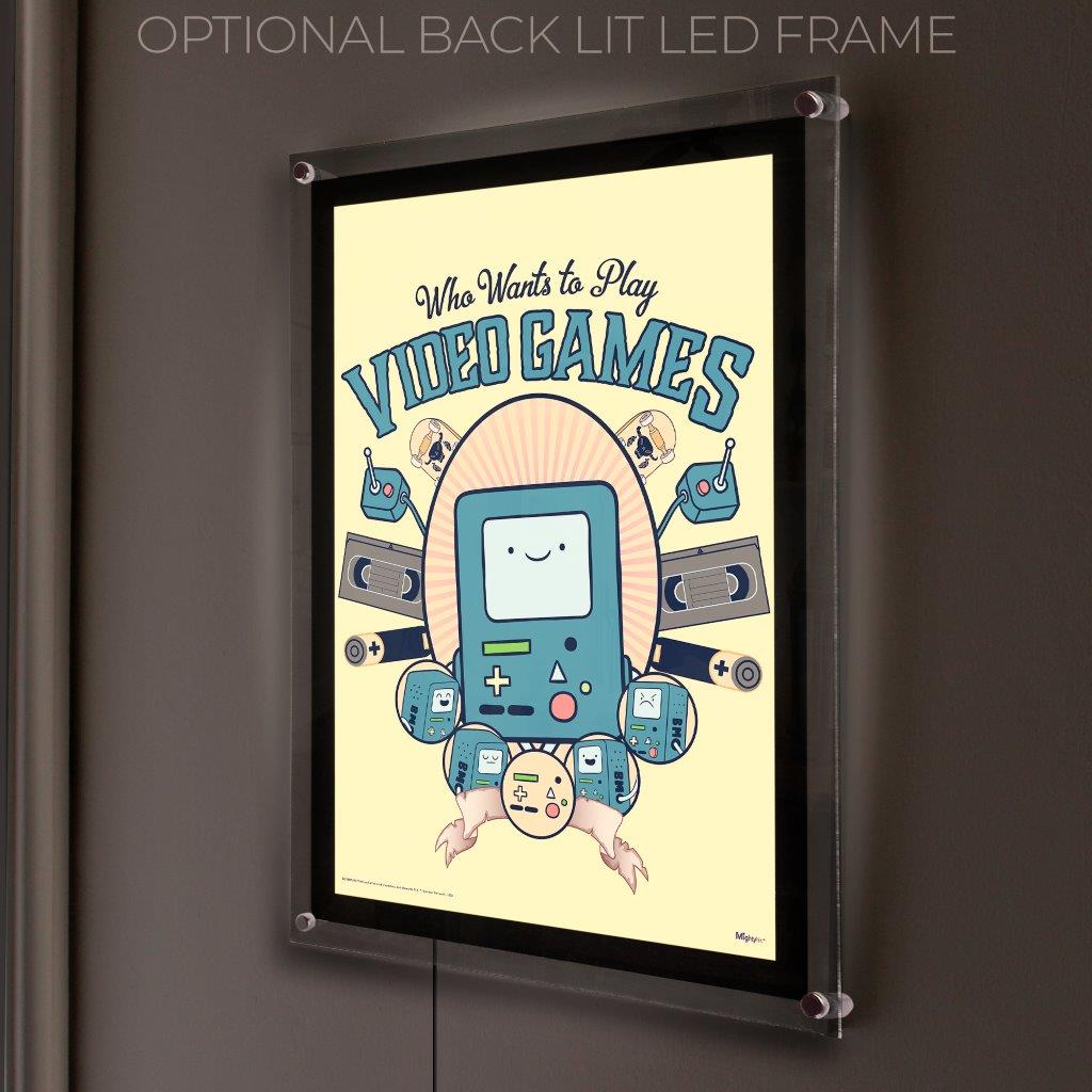 Adventure Time (BMO “Who Wants to Play Video Games”) MightyPrint™ Wall Art MP17241054