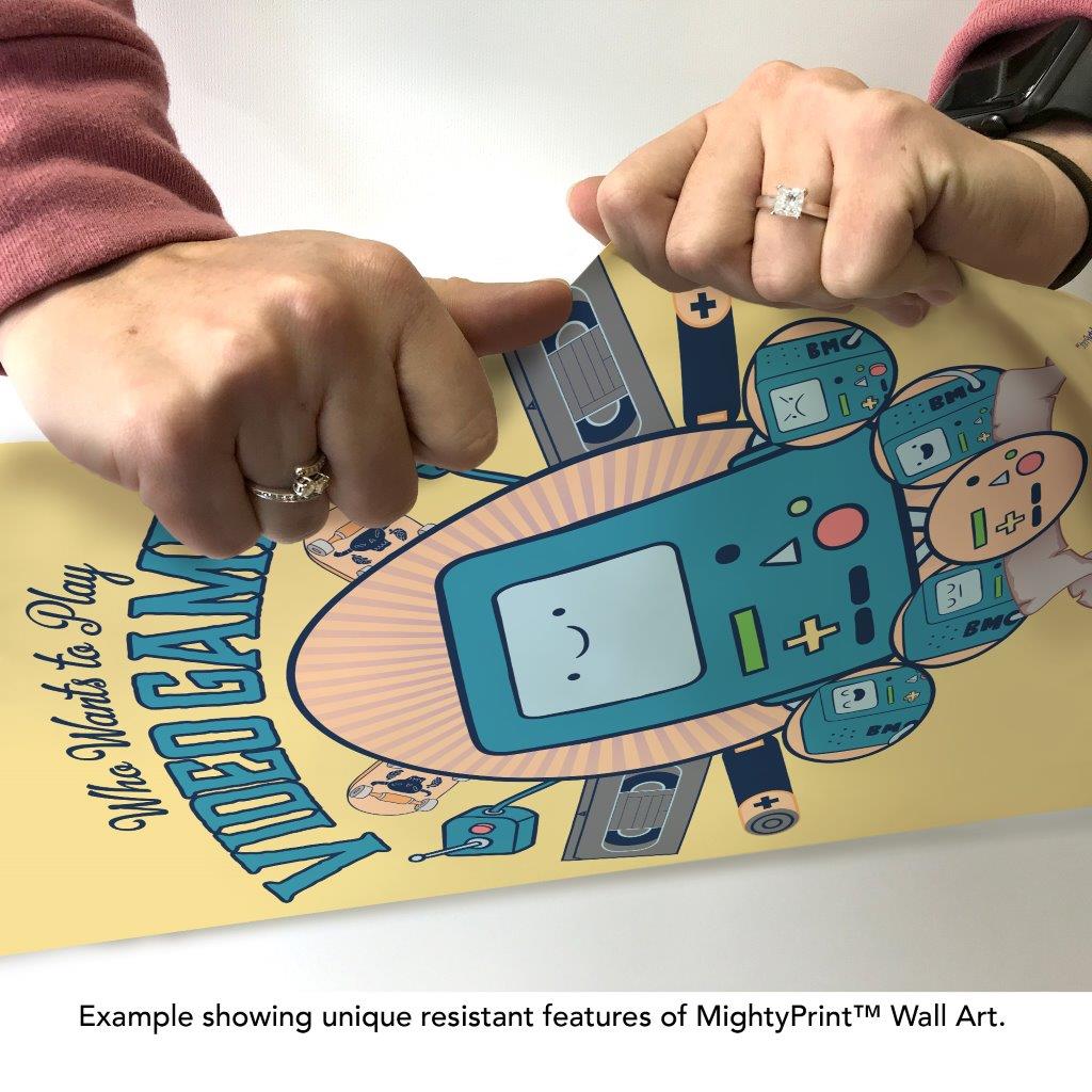 Adventure Time (BMO “Who Wants to Play Video Games”) MightyPrint™ Wall Art MP17241054