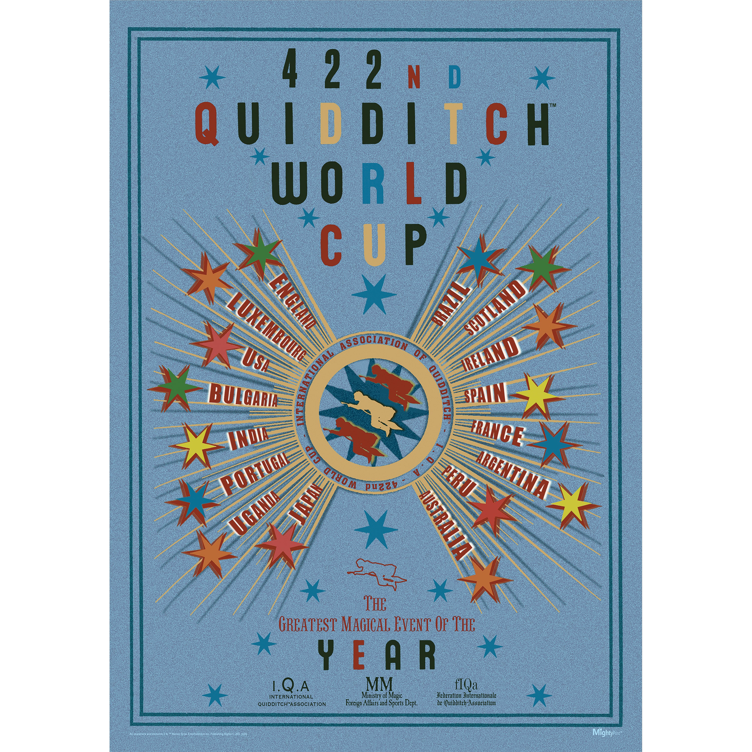 Harry Potter (Quidditch World Cup) MightyPrint™ Wall Art MP17241057