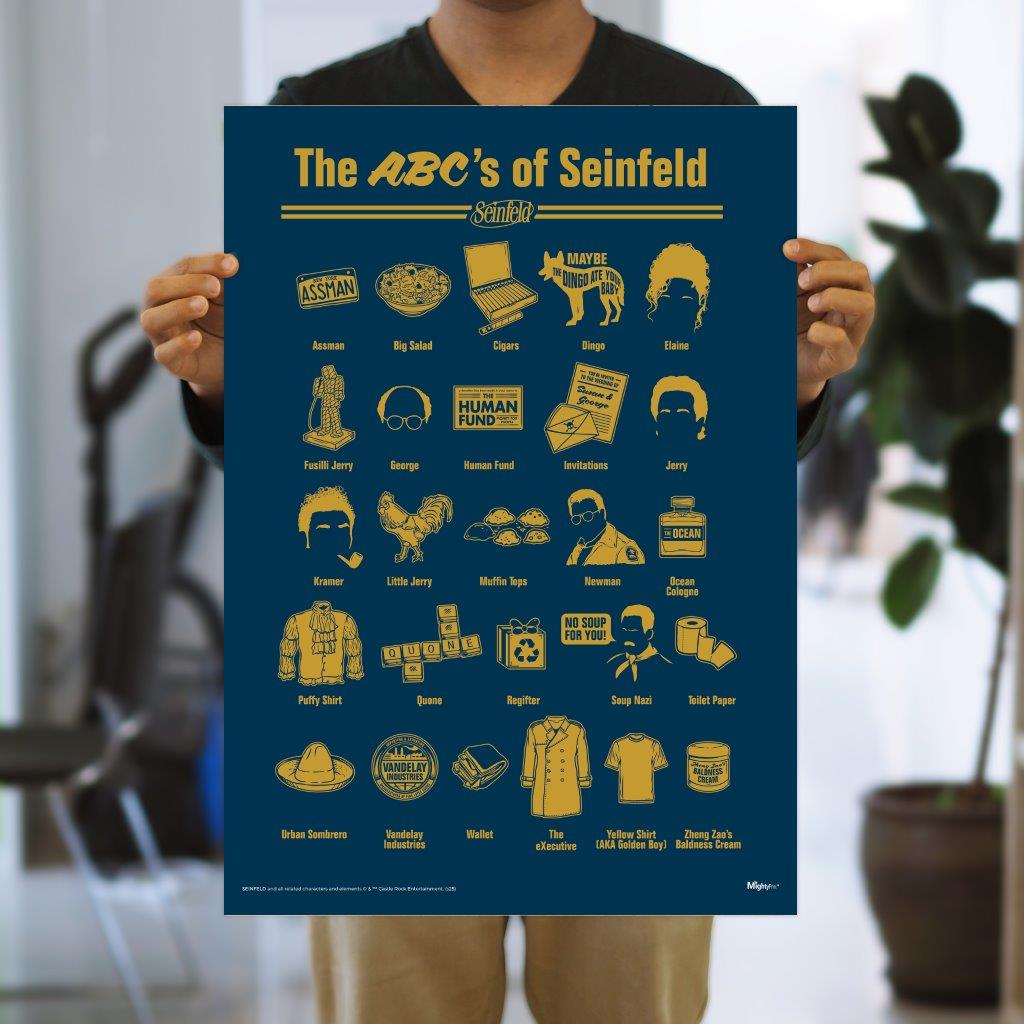 Seinfeld (ABC's of Seinfeld) MightyPrint™ Wall Art MP17241058