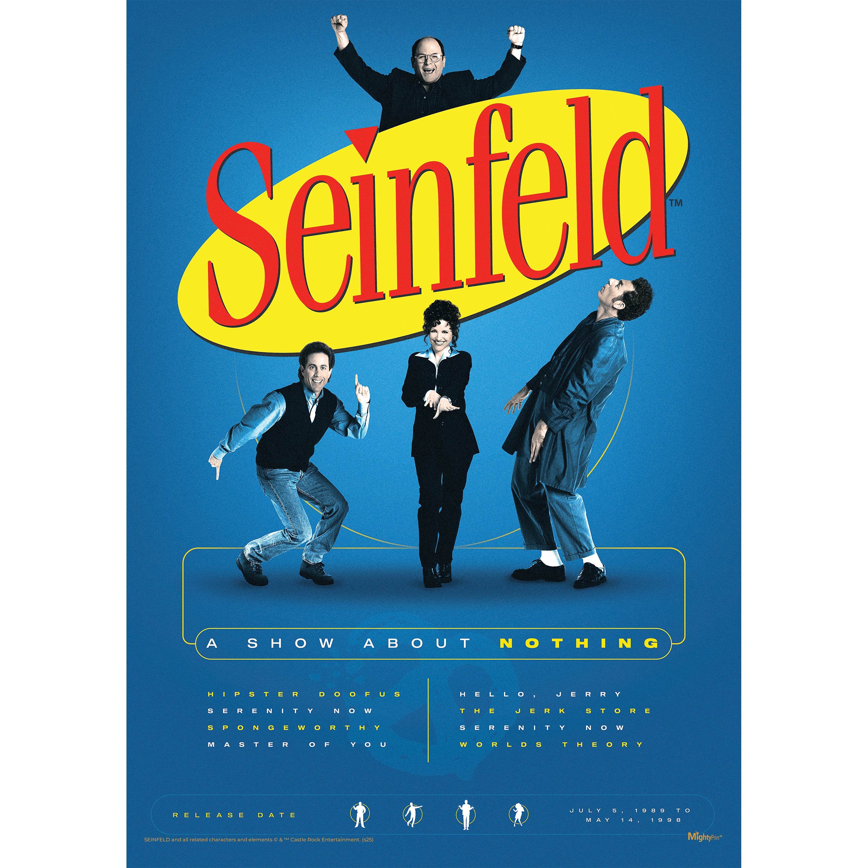 Seinfeld (A Show About Nothing) MightyPrint™ Wall Art MP17241061