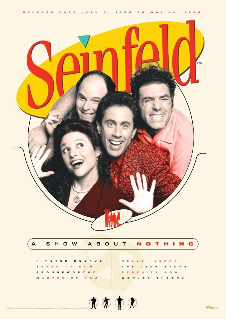 Seinfeld (The Core Four) MightyPrint™ Wall Art MP17241062