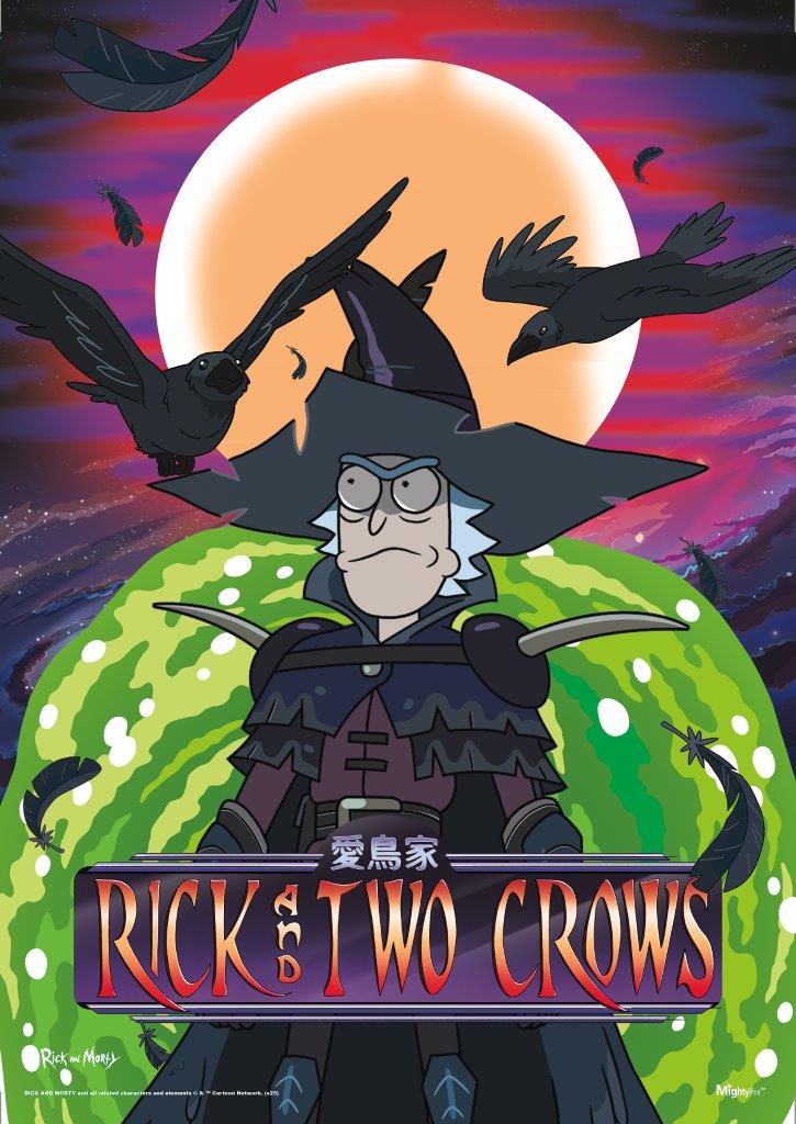 Rick and Morty (Rick and Two Crows) MightyPrint™ Wall Art MP17241067