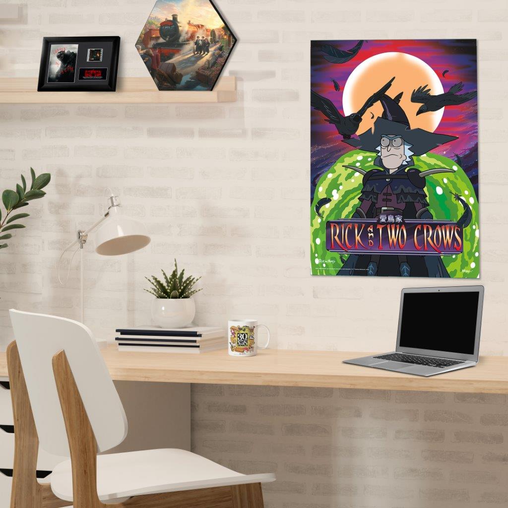 Rick and Morty (Rick and Two Crows) MightyPrint™ Wall Art MP17241067
