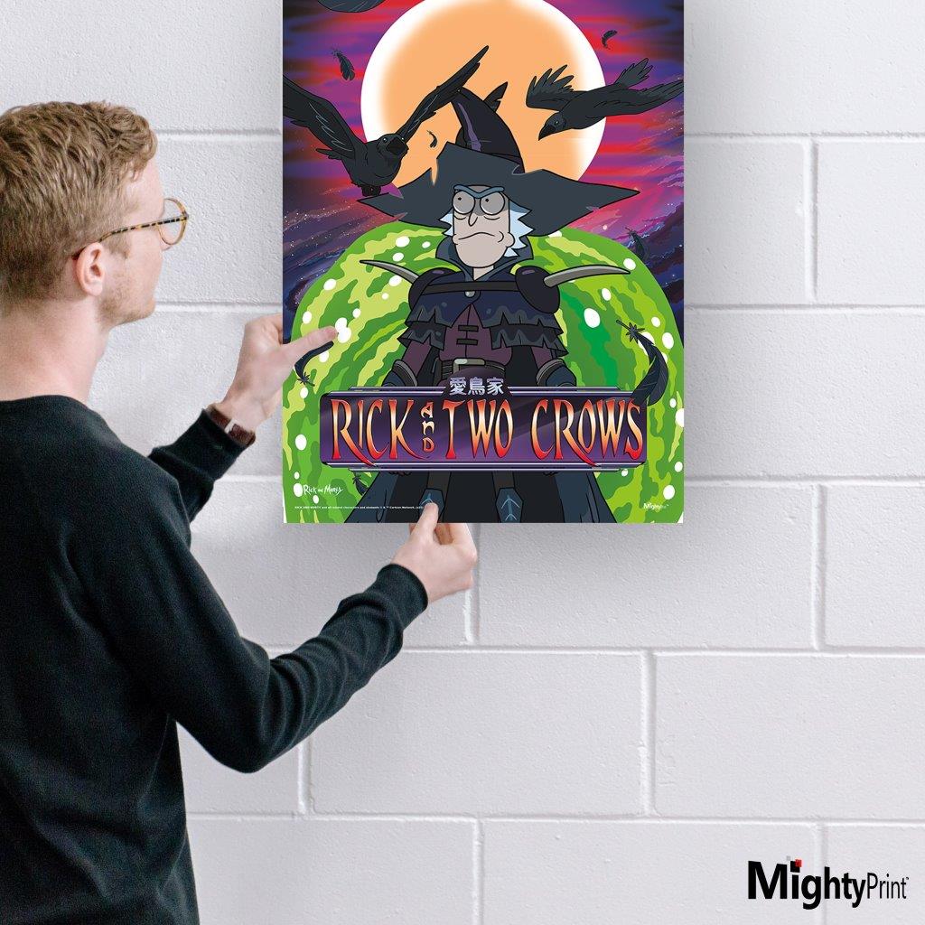 Rick and Morty (Rick and Two Crows) MightyPrint™ Wall Art MP17241067