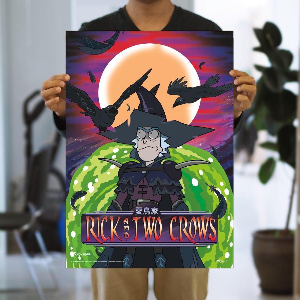 Rick and Morty (Rick and Two Crows) MightyPrint™ Wall Art MP17241067