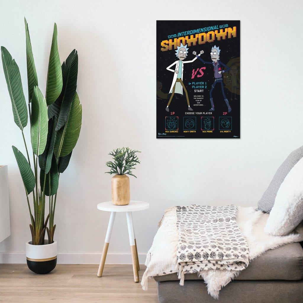 Rick and Morty (Interdimensional Showdown) MightyPrint™ Wall Art MP17241068