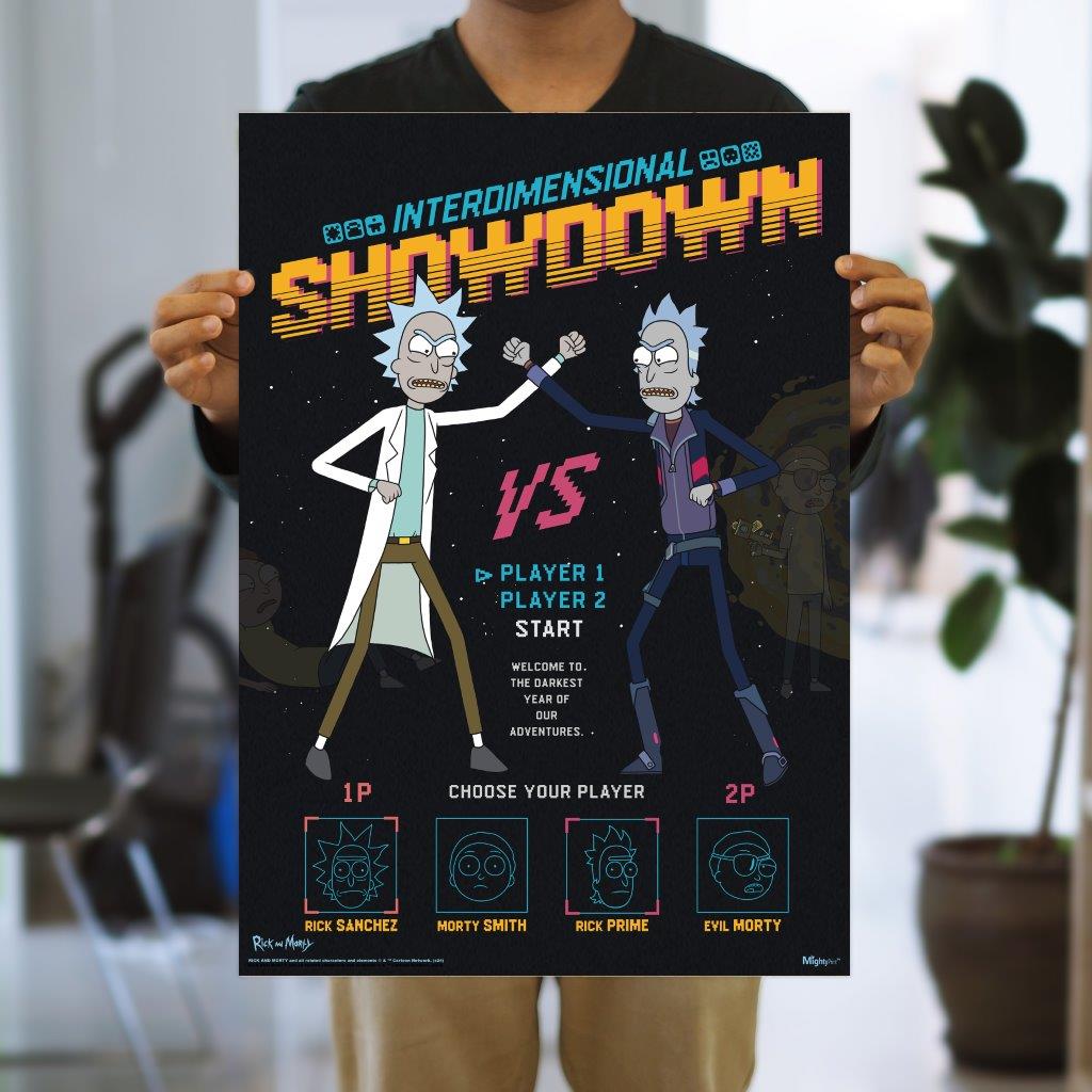 Rick and Morty (Interdimensional Showdown) MightyPrint™ Wall Art MP17241068