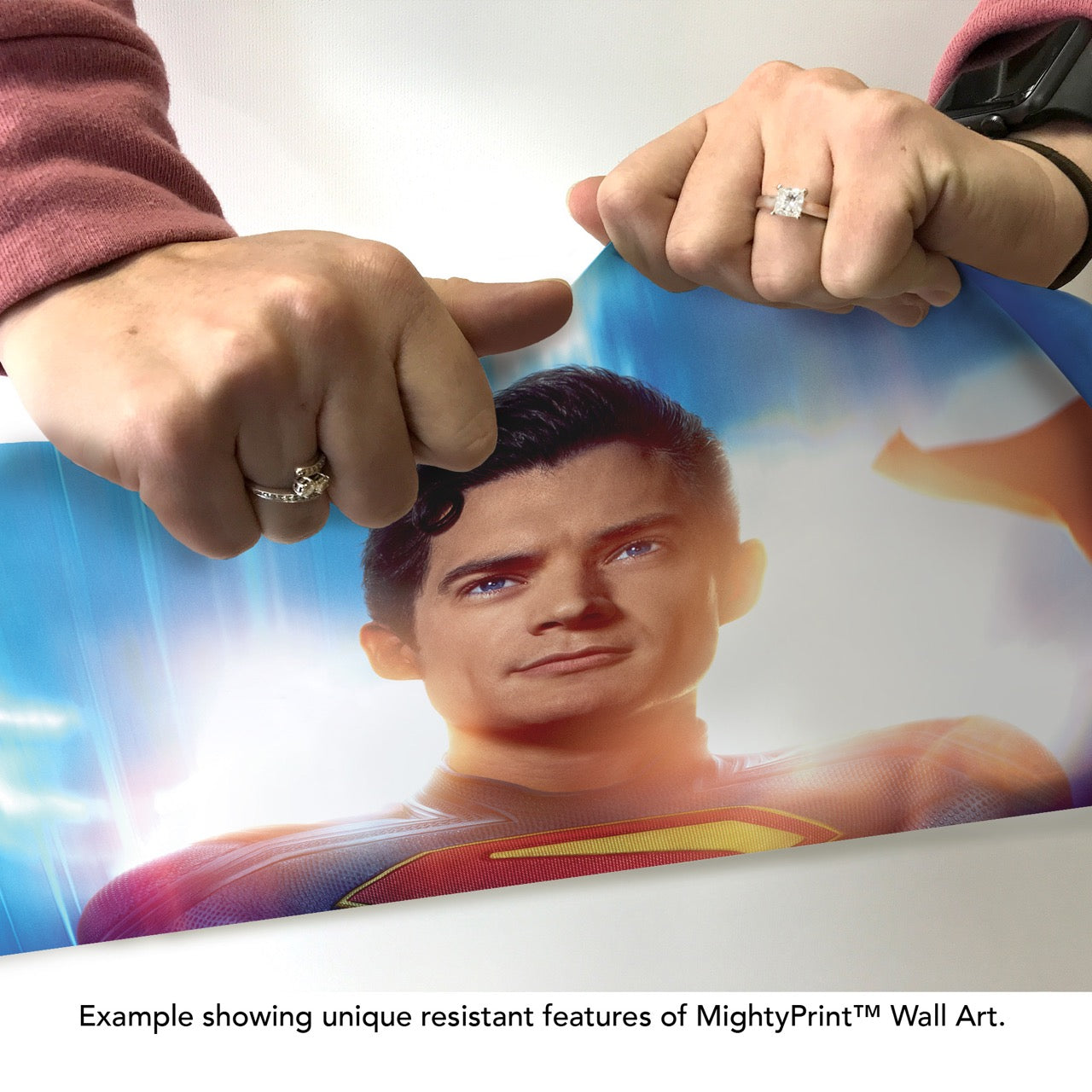 Superman (2025) (Look Up) MightyPrint™ Wall Art MP17241072