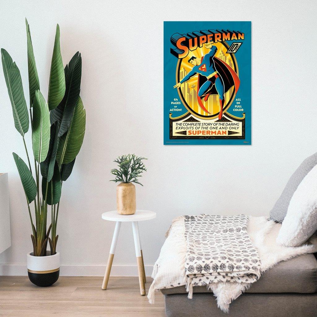 Superman (Vintage Cover) MightyPrint™ Wall Art MP17241081