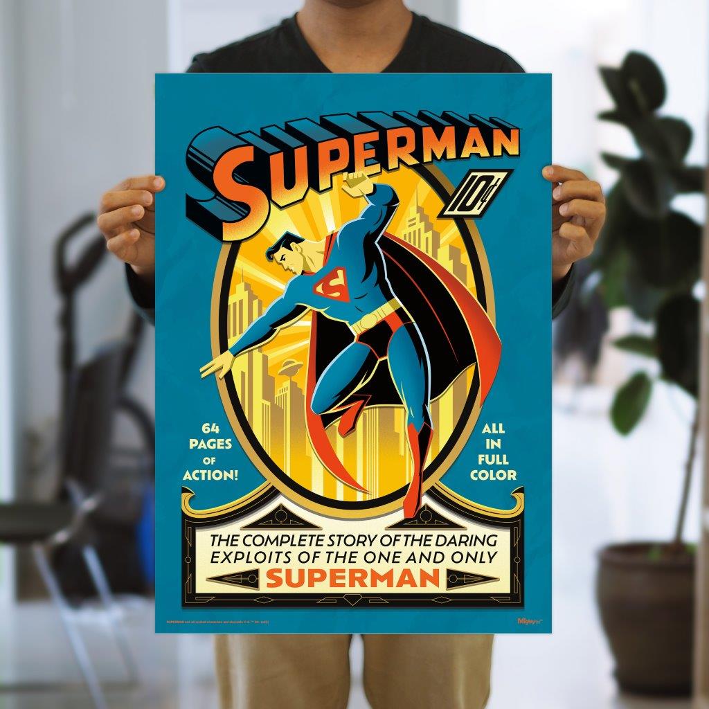 Superman (Vintage Cover) MightyPrint™ Wall Art MP17241081