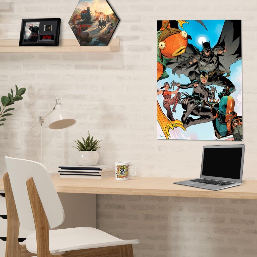 Batman/Fortnite (Dropping In) MightyPrint™ Wall Art MP17241091