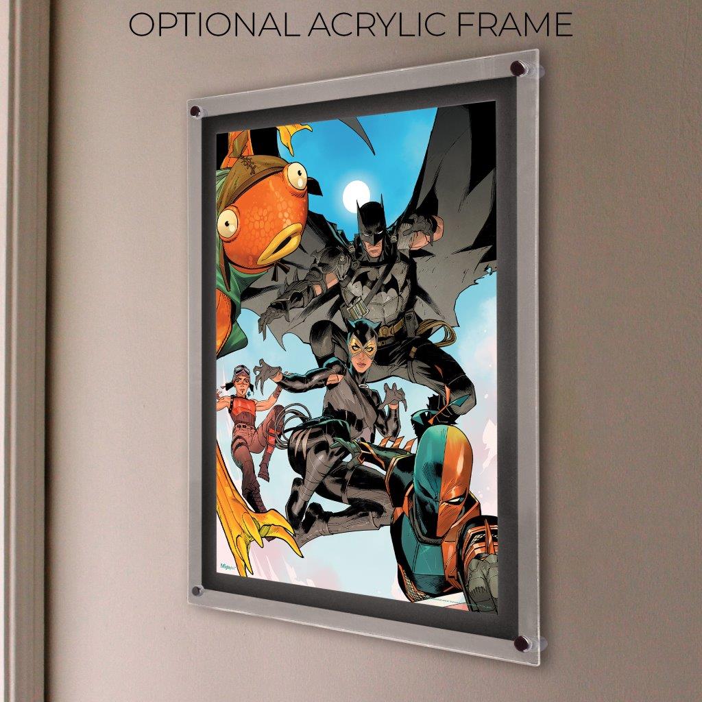 Batman/Fortnite (Dropping In) MightyPrint™ Wall Art MP17241091