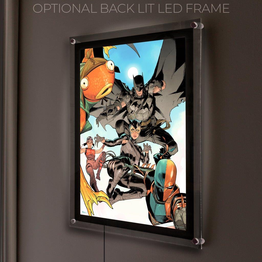 Batman/Fortnite (Dropping In) MightyPrint™ Wall Art MP17241091