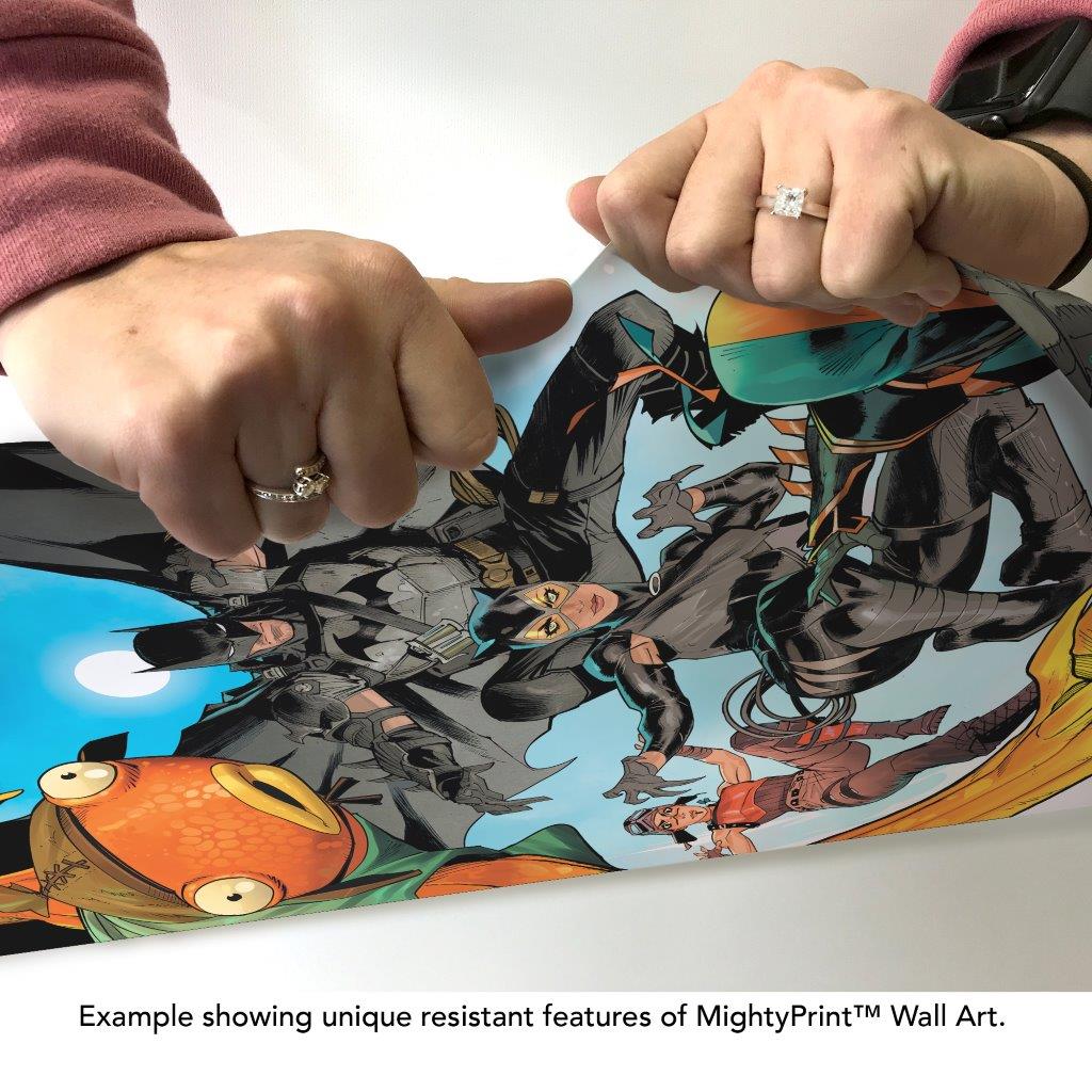 Batman/Fortnite (Dropping In) MightyPrint™ Wall Art MP17241091
