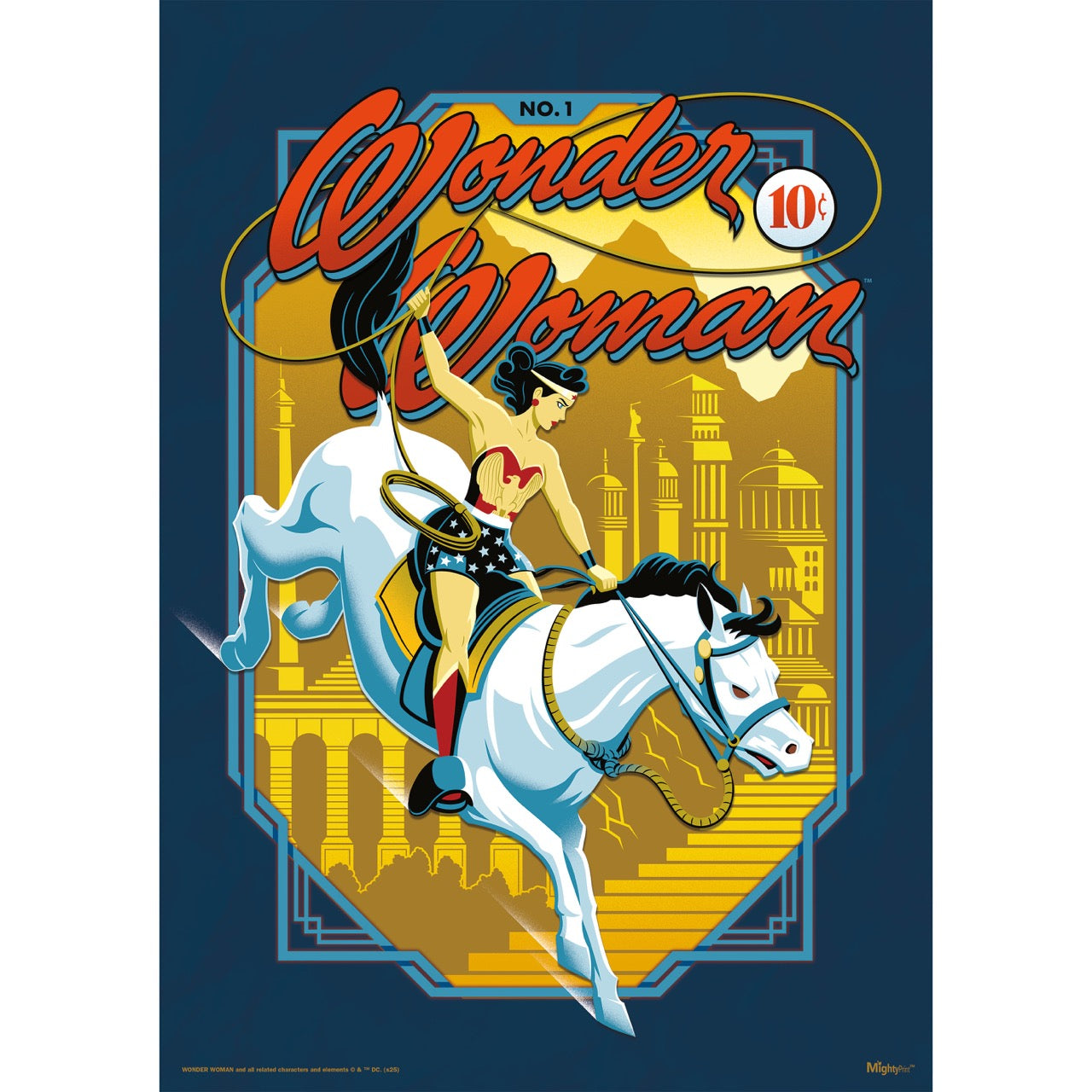 Wonder Woman (Lasso of Victory) MightyPrint™ Wall Art MP17241093