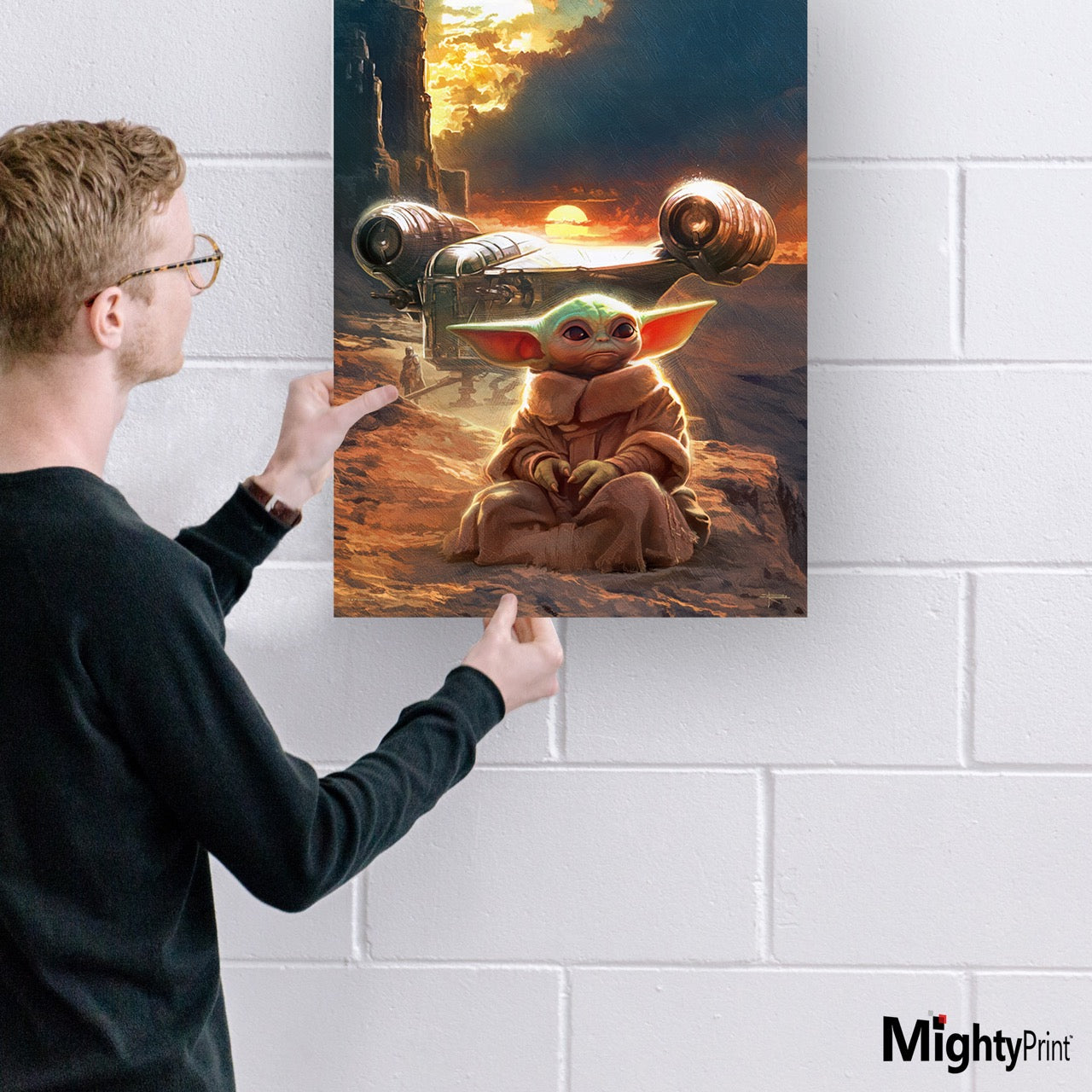 Star Wars (The Foundling's Journey by Brian Rood) MightyPrint™ Wall Art MP17241098