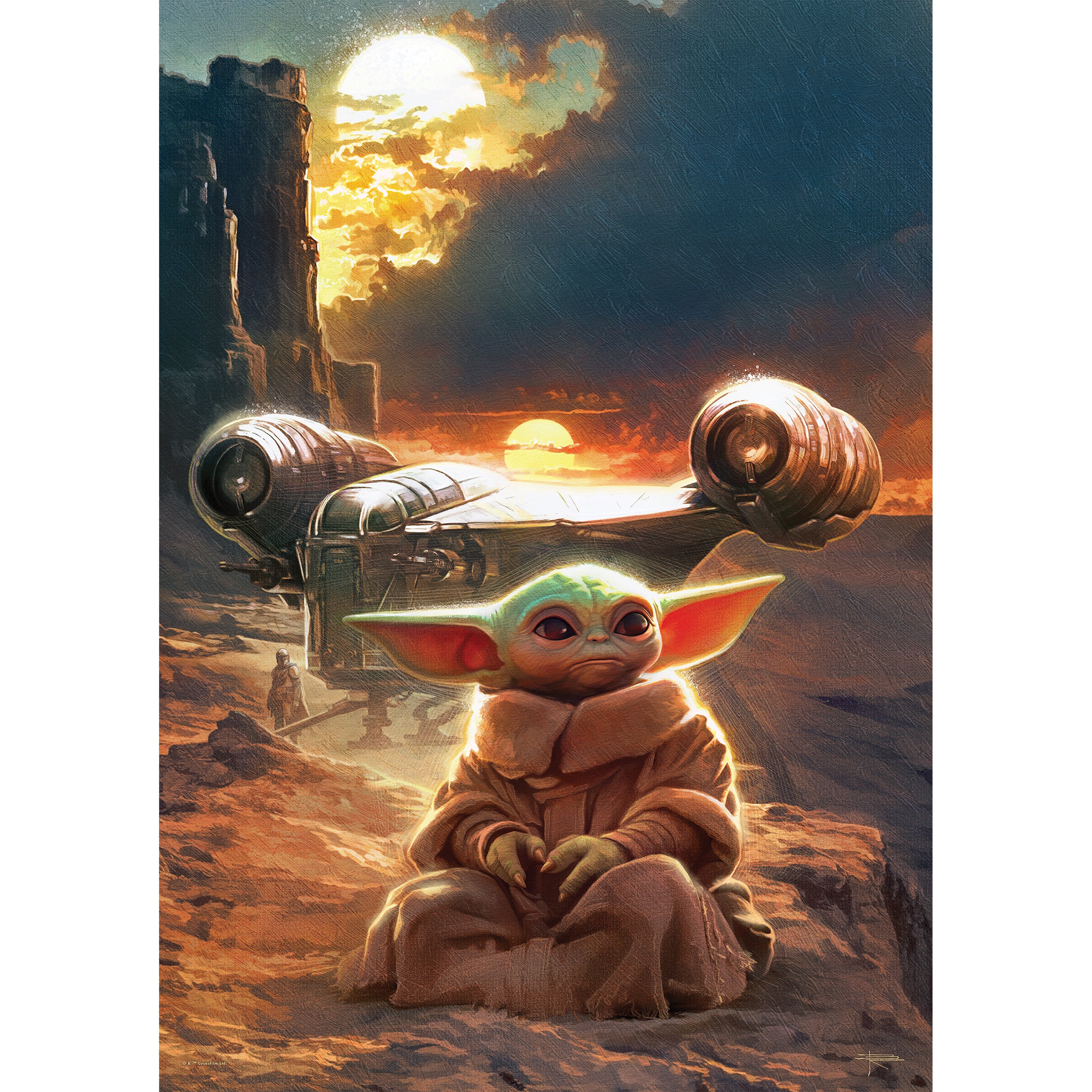 Star Wars (The Foundling's Journey by Brian Rood) MightyPrint™ Wall Art MP17241098