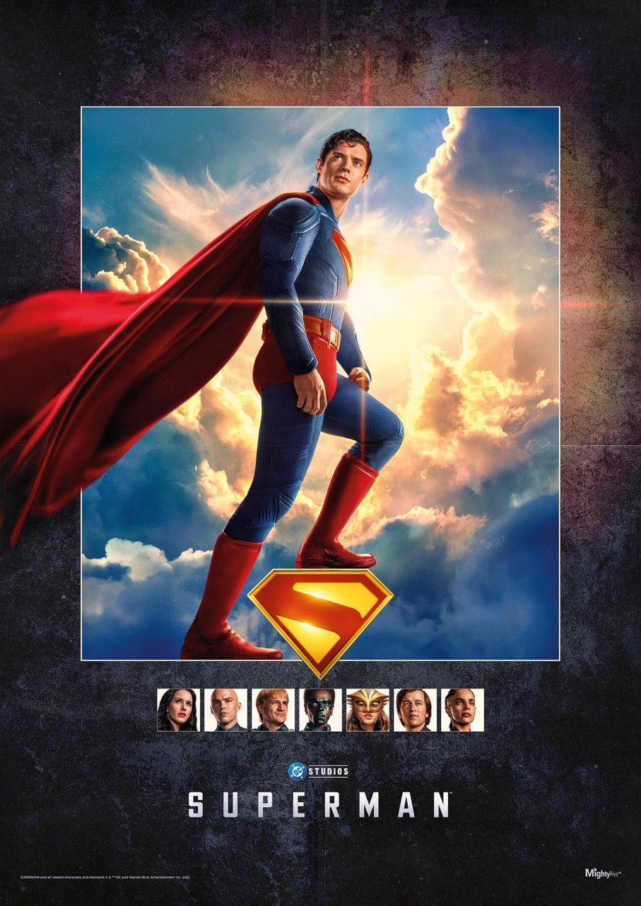 Superman (2025) (Clouds) MightyPrint™ Wall Art MP17241101