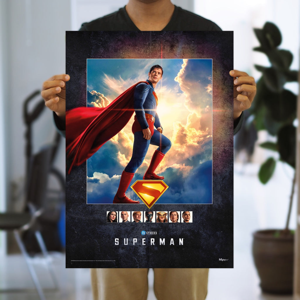 Superman (2025) (Clouds) MightyPrint™ Wall Art MP17241101