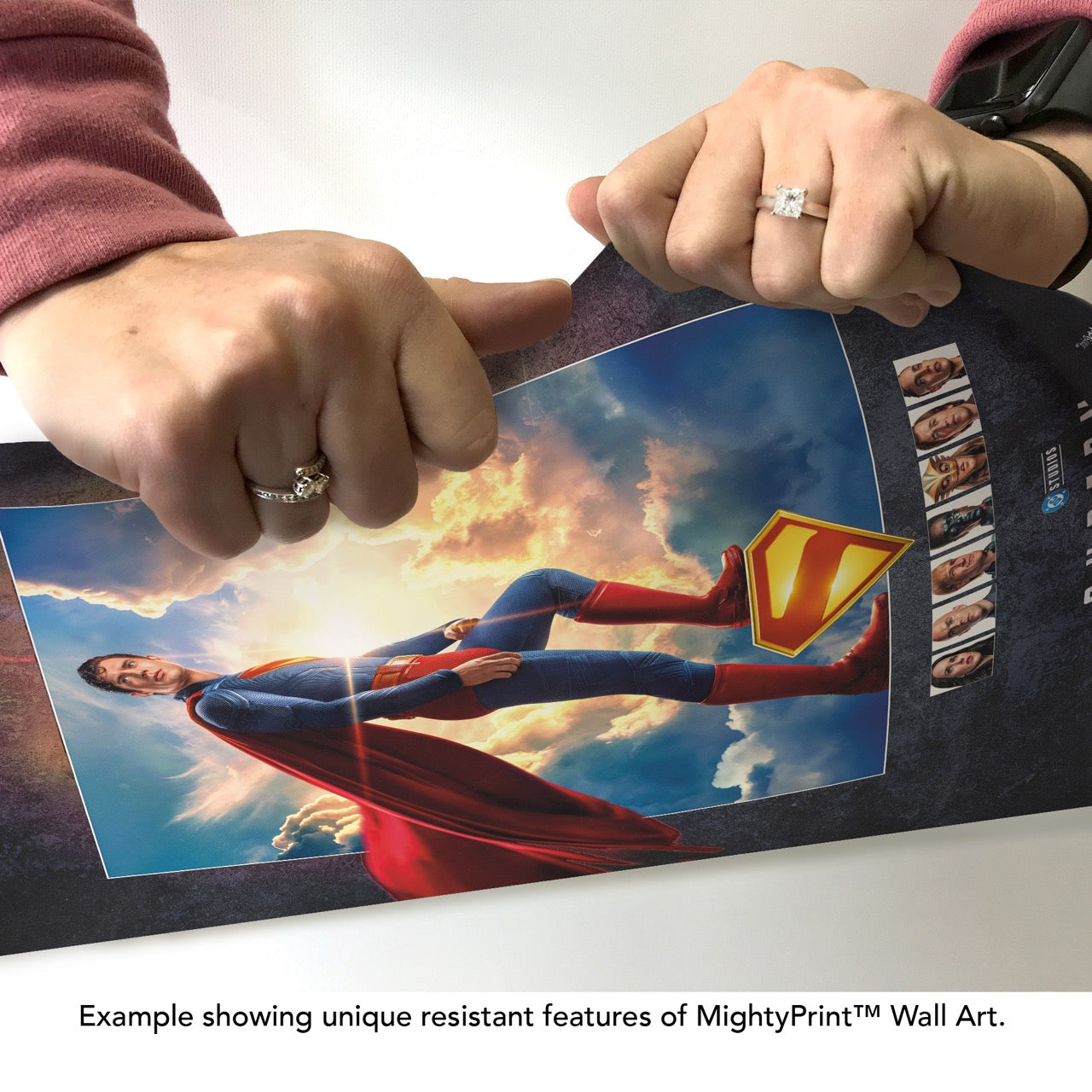 Superman (2025) (Clouds) MightyPrint™ Wall Art MP17241101